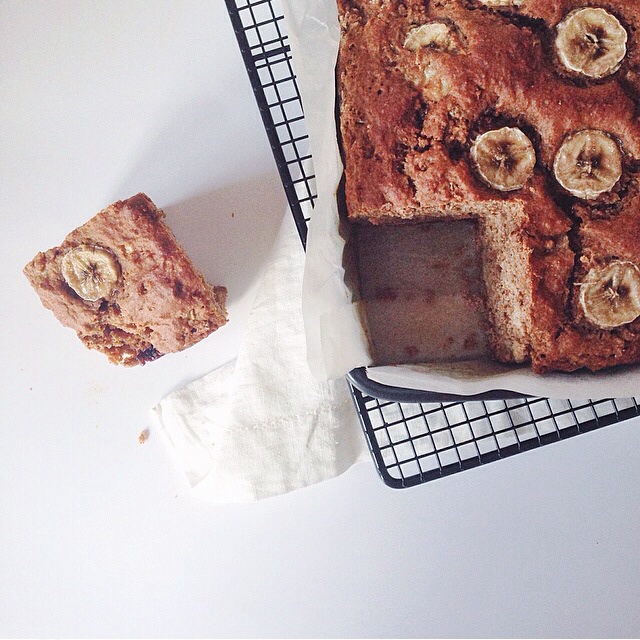 黑麦天然酵种香蕉肉桂蛋糕（快手banana bread）