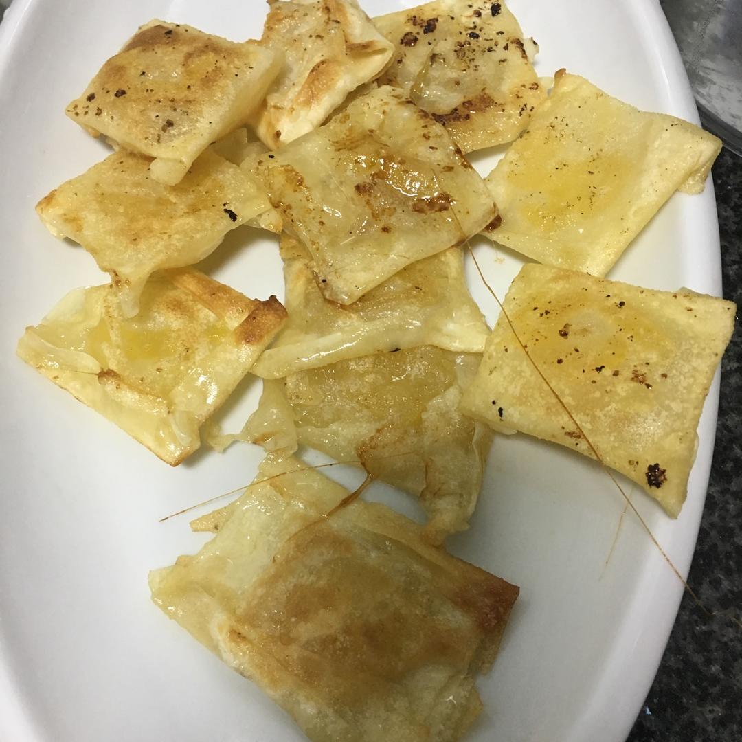 剩余饺子皮的完美结尾（饺子苹果派）