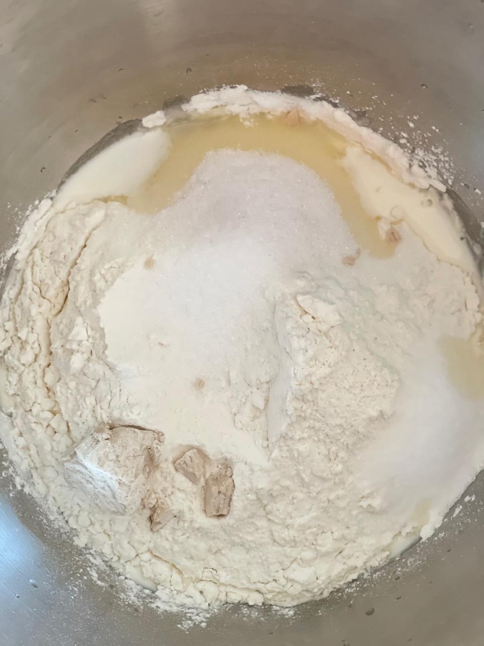 纯奶手撕吐司的做法 步骤1