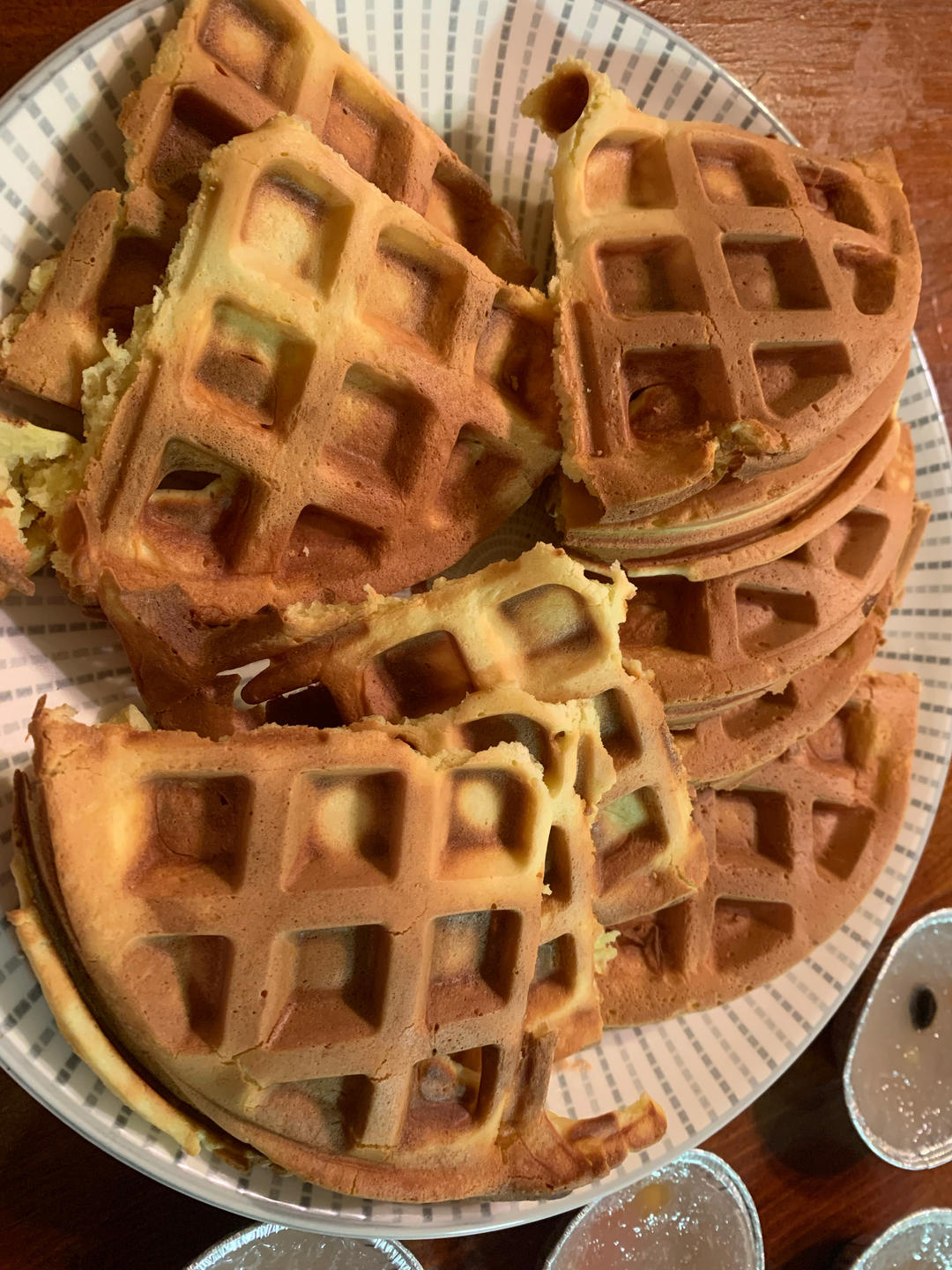 松软香甜的早餐机版「华夫饼」