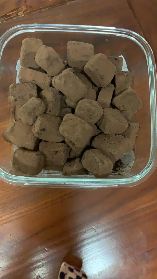 用可可粉做生巧