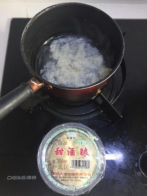 酒酿奶茶的做法 步骤4