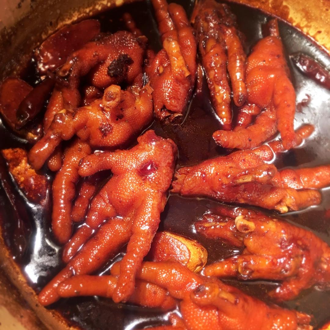 秘制红烧鸡爪