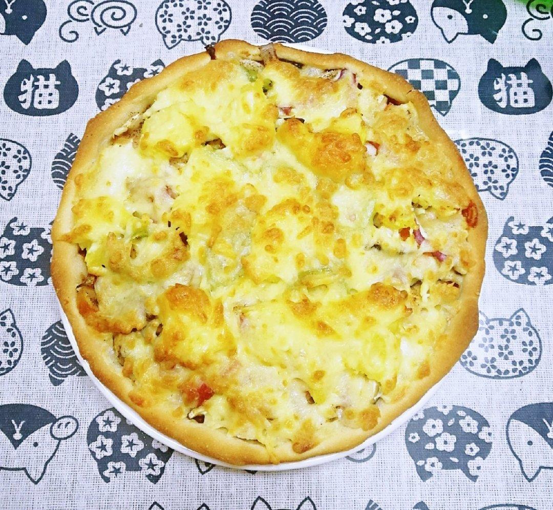 八寸披萨饼皮（四个）制作