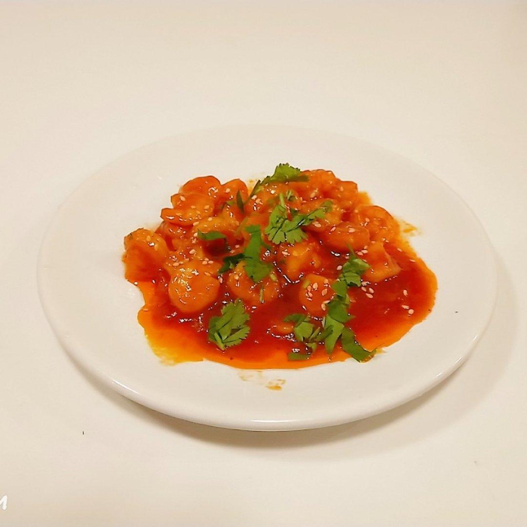 人见人爱茄汁虾球