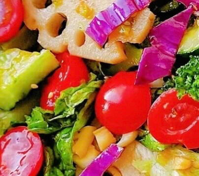 五彩缤纷大拌菜