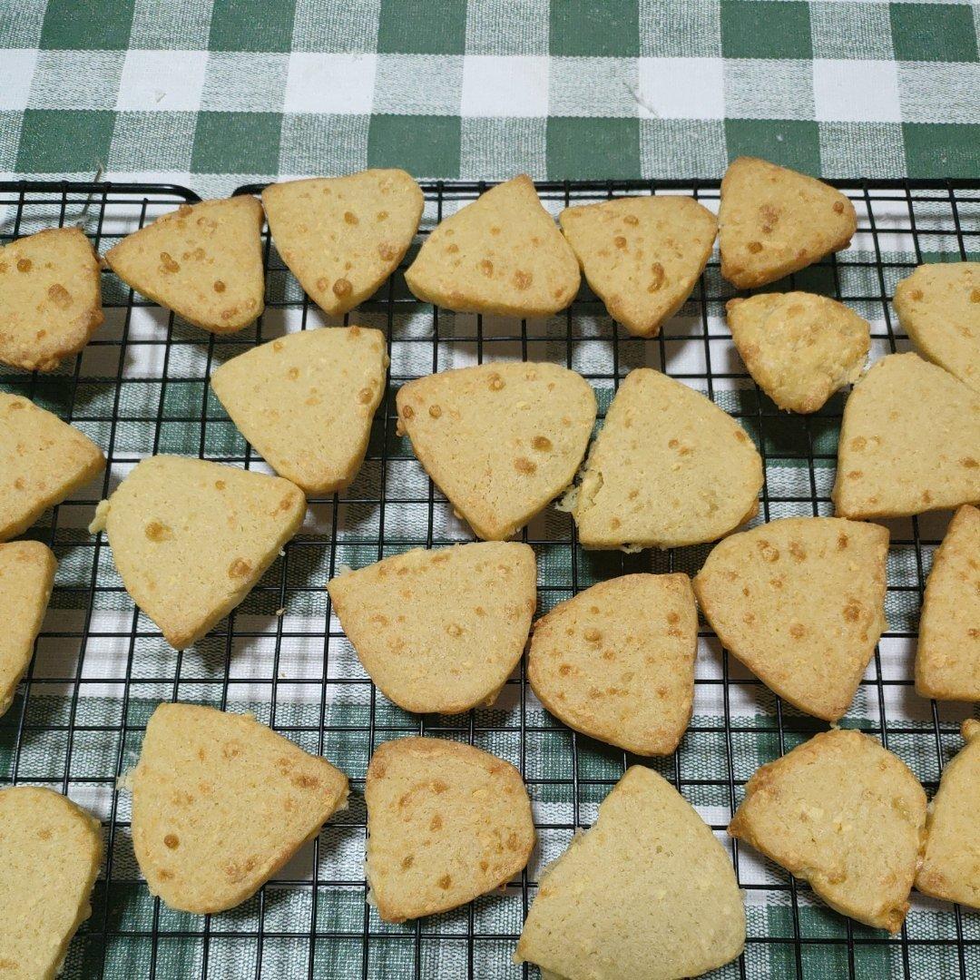 免打发❗️零失败❗️黄金芝士咸味饼干❗️