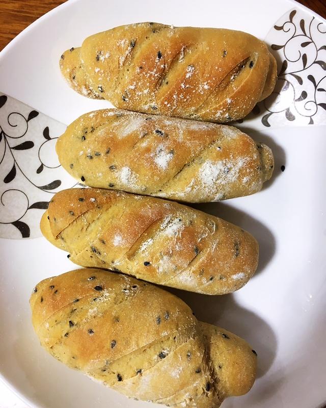 全麦红糖软欧包