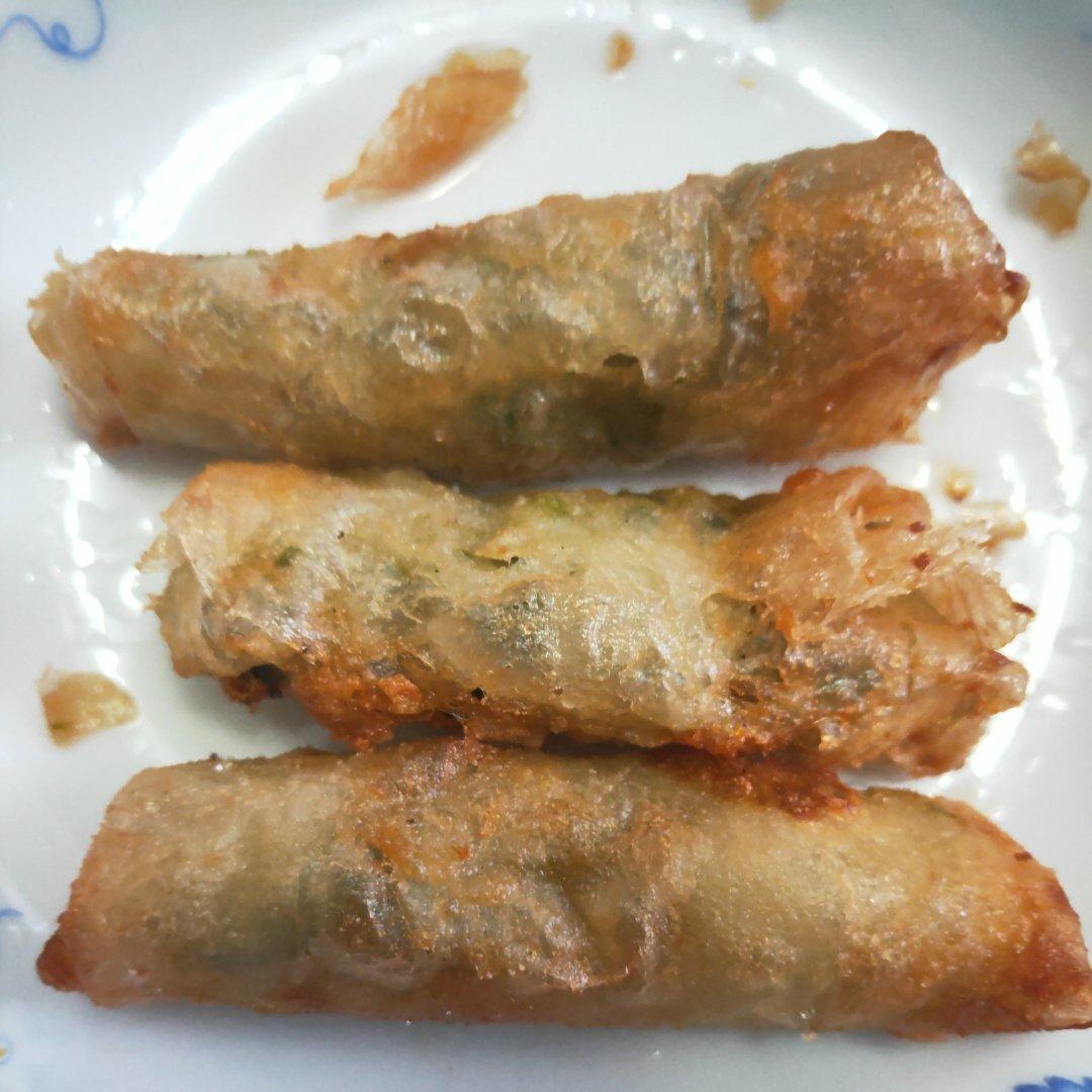 虾仁韭黄春卷&两款自制润饼