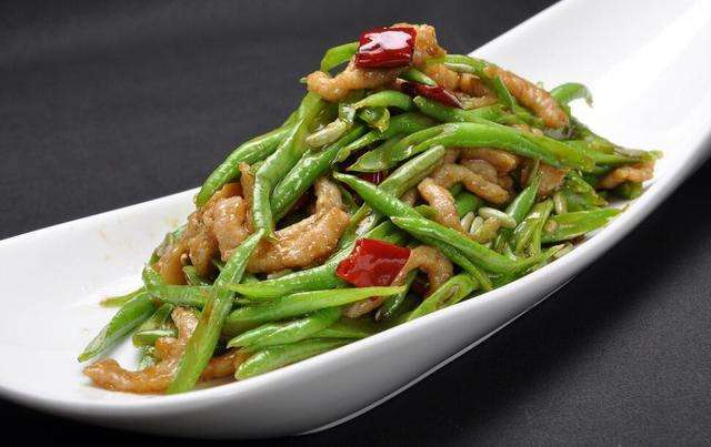 四季豆炒肉