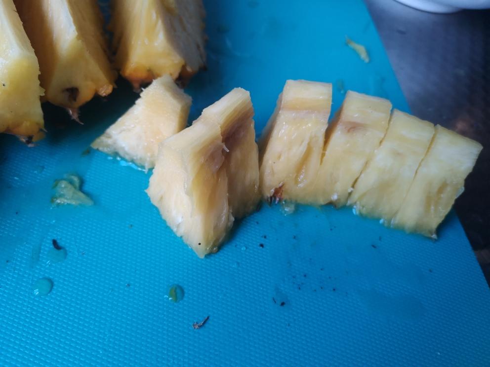 五分钟菠萝去皮懒人系列的做法