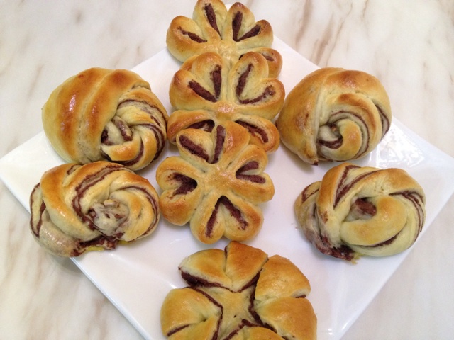 紫薯四叶草面包（汤种法）