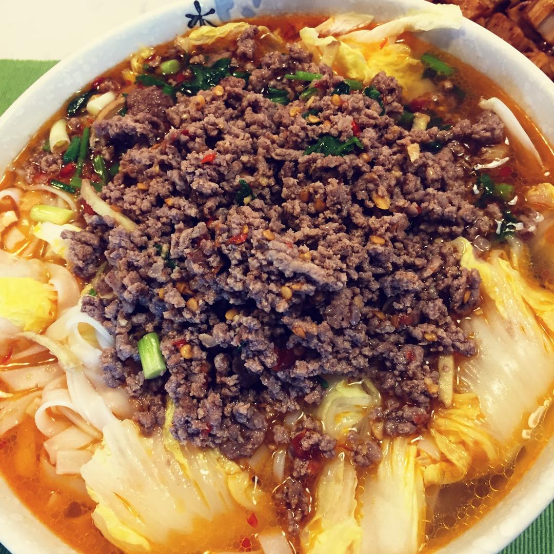 肉酱米粉--每一口都有滋有味