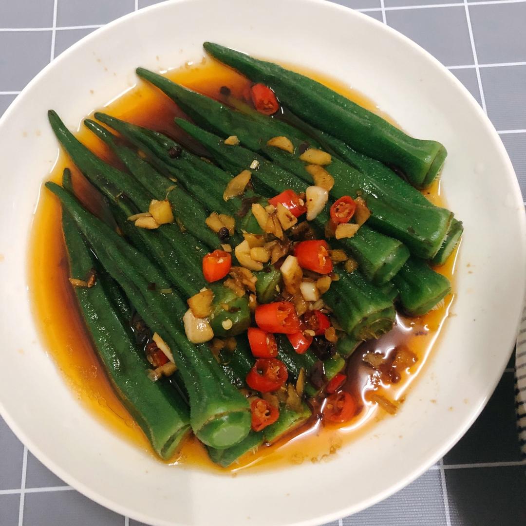 ‼️从此爱上秋葵‼️
白灼秋葵