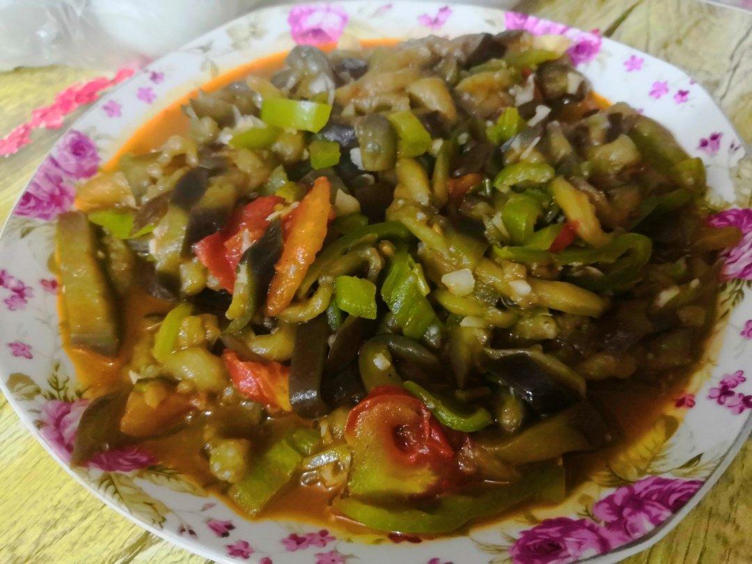 少油下饭美味炒茄丝