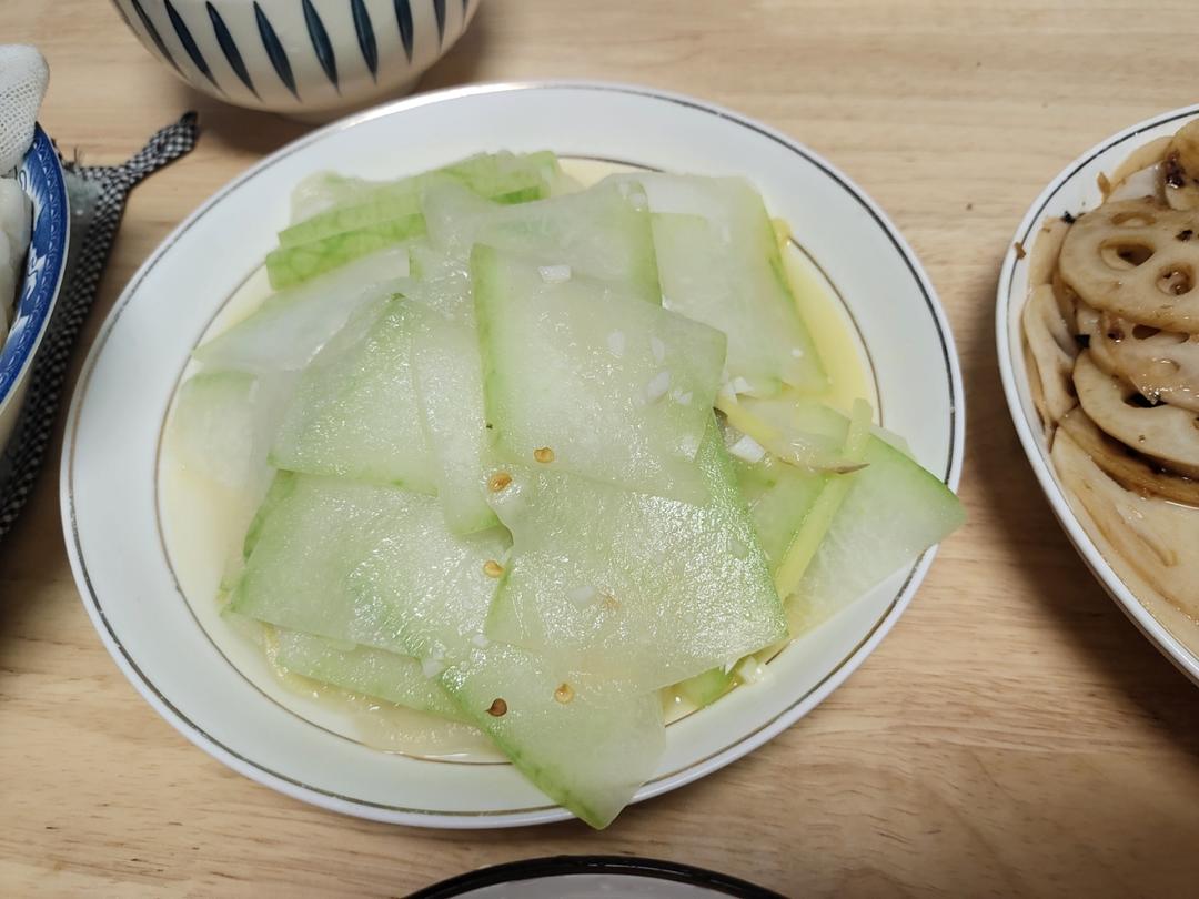 清焖翡翠冬瓜