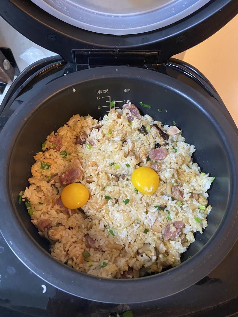 电饭锅版腊味饭