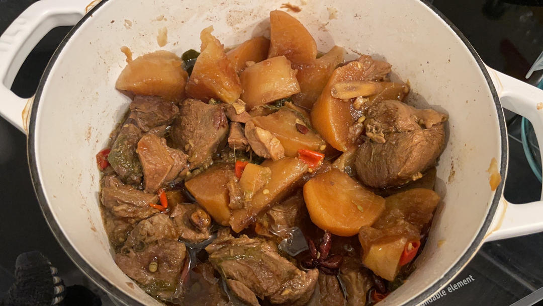 红烧羊肉萝卜