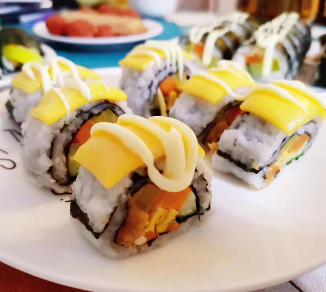 超级美味的芝士寿司，一口永难忘