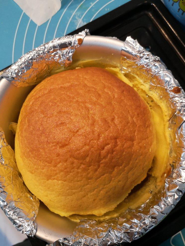 古早蛋糕 用6寸戚风模具 20克低糖版 新手零失败