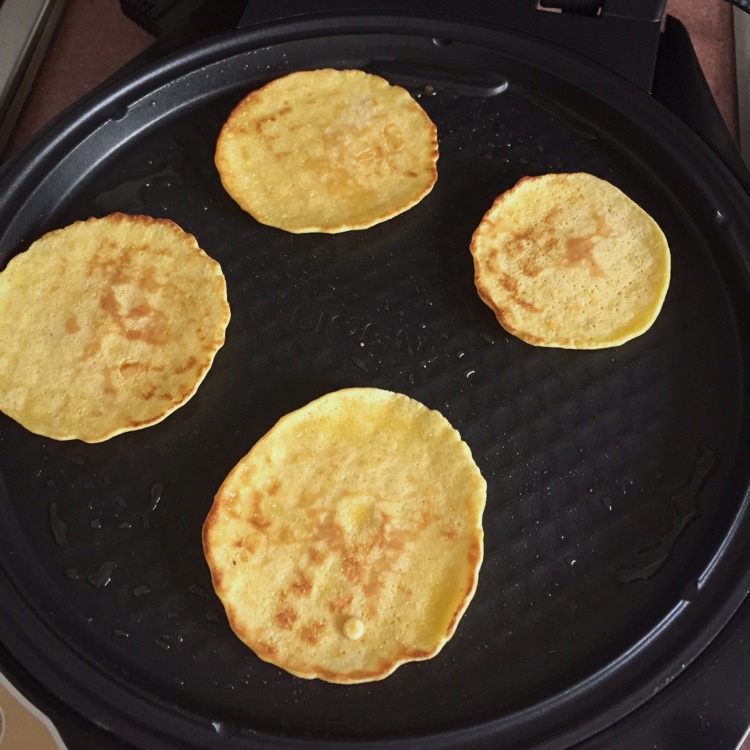 奶香玉米饼