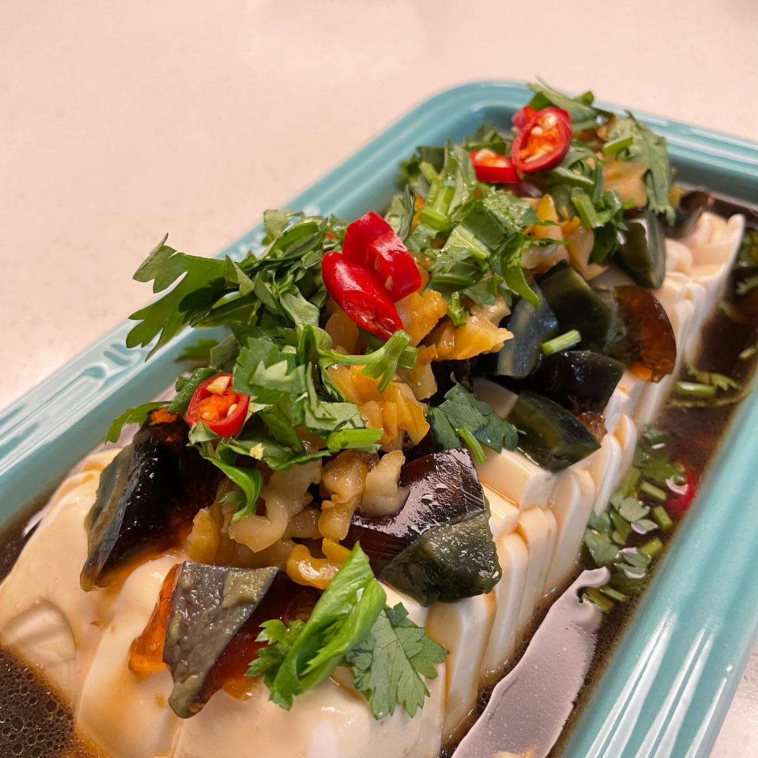凉拌豆腐，爽口下饭超简单