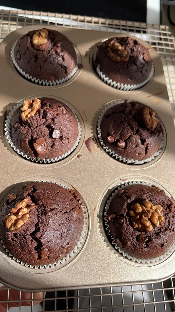 浓情巧克力摩卡马芬<Chocolate Espresso Muffins>