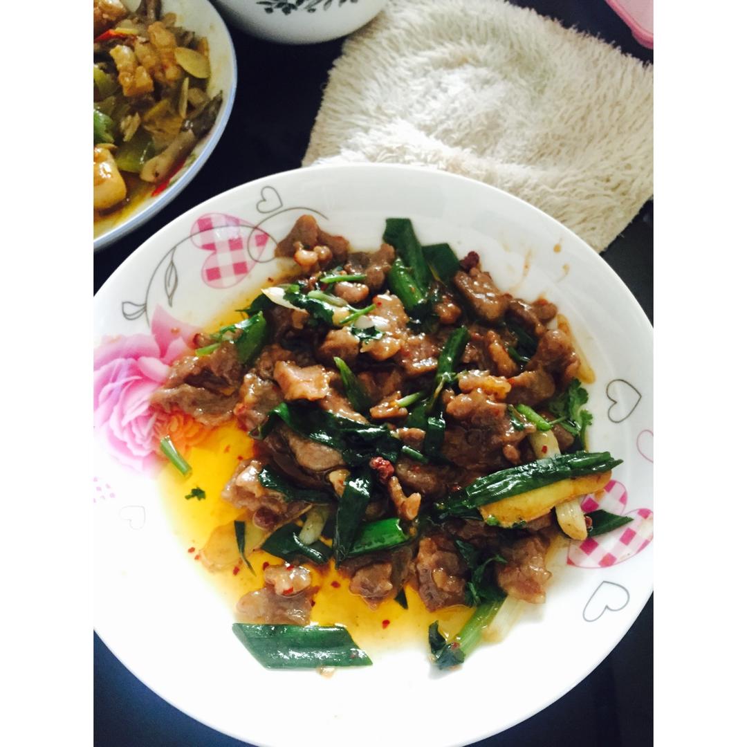 葱爆羊肉