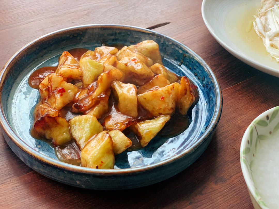 糖醋脆皮茄子 色泽金黄酸甜可口受欢迎 简单家常做法步骤超详细