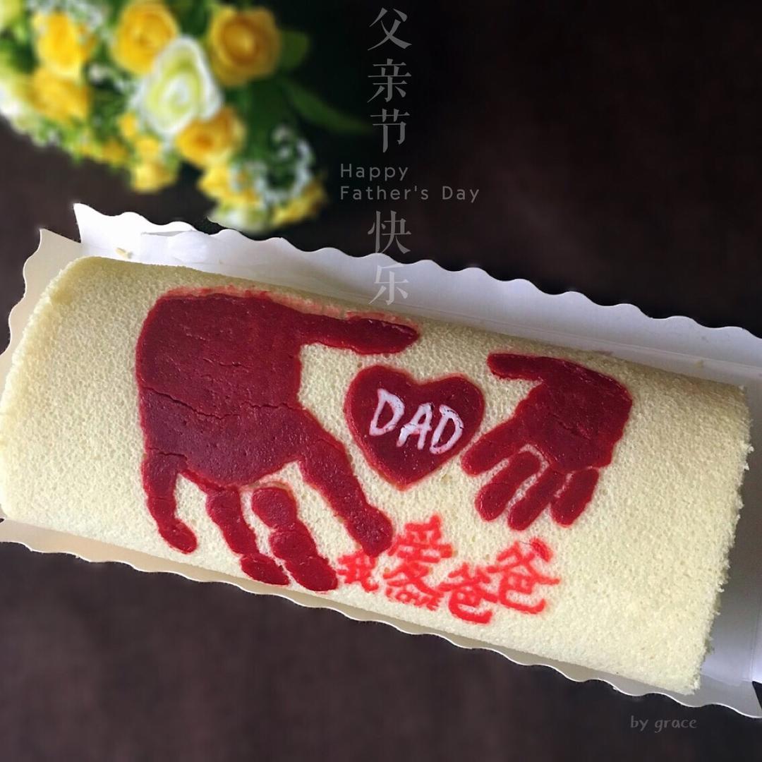 细腻零消泡彩绘蛋糕卷图案面糊制作方法