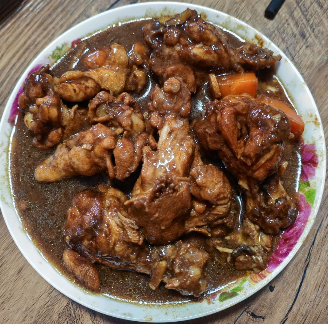 家常红烧小鸡翅根