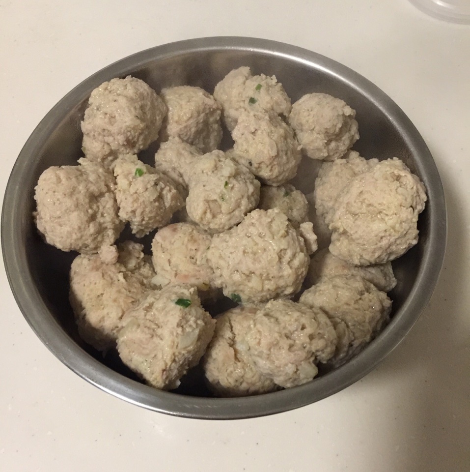 荸荠肉丸