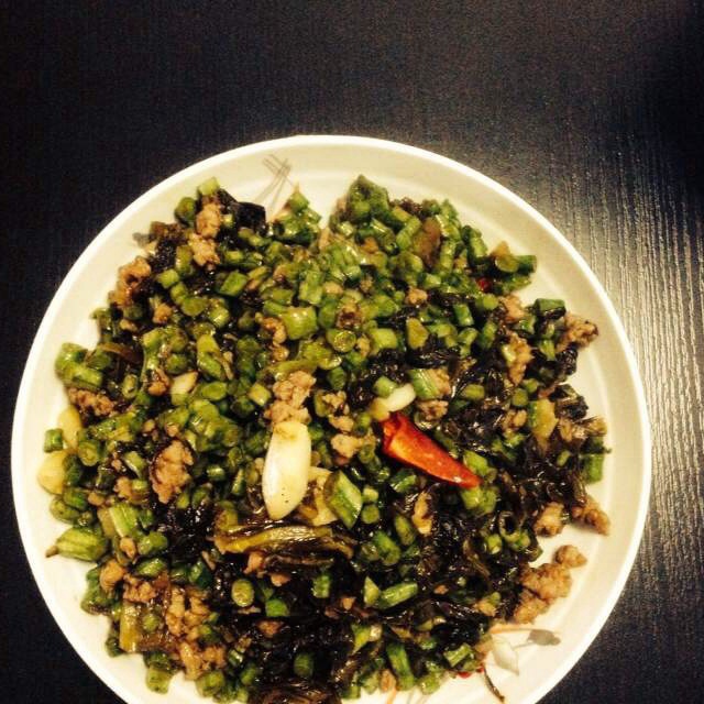 肉末豇豆