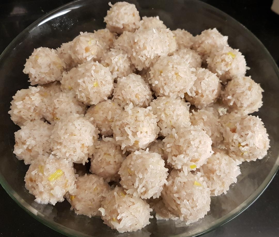 雪花丸子的做法