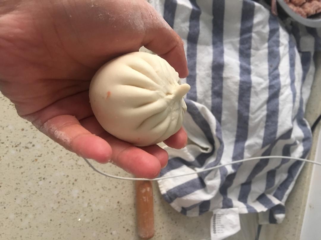 详解鲜肉大包做法。