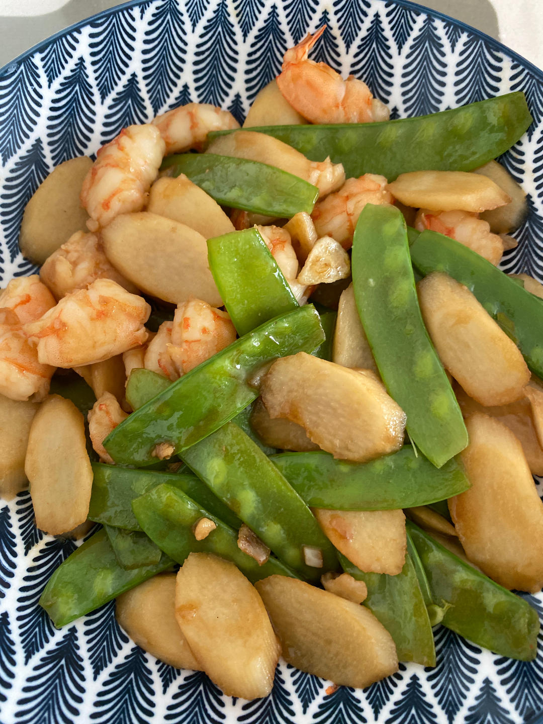 素炒山药