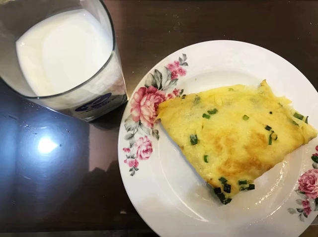 葱花鸡蛋饼