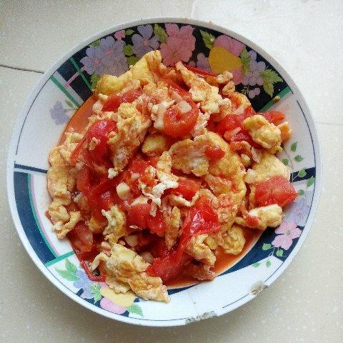 赛螃蟹炒番茄【The national Chinese food】