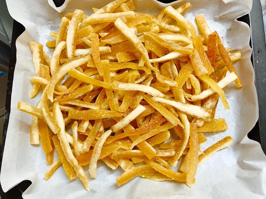 起沙挂霜柚子皮糖