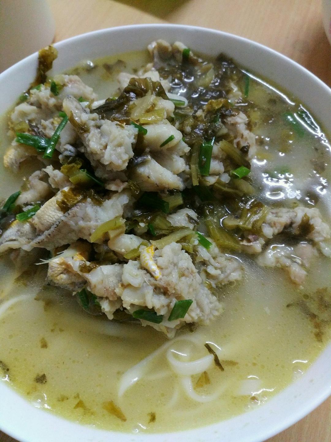 雪菜黄鱼面