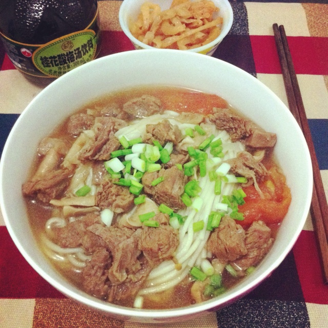 红烧牛肉面