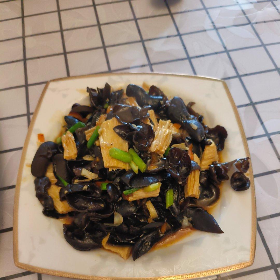 比肉还好吃的烧腐竹