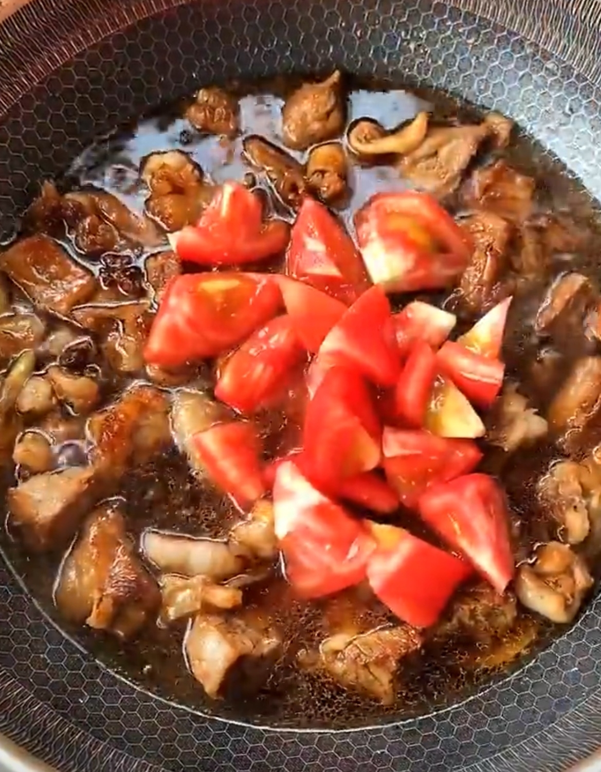 懒人电饭煲番茄土豆炖牛肉，宝宝👶🏻长高菜谱的做法 步骤4
