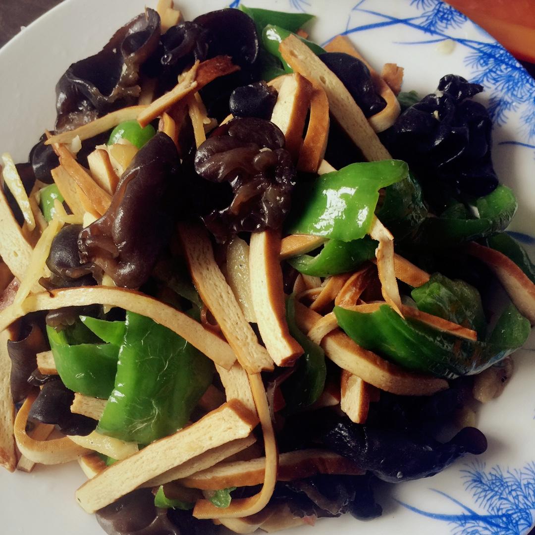家常小炒豆干