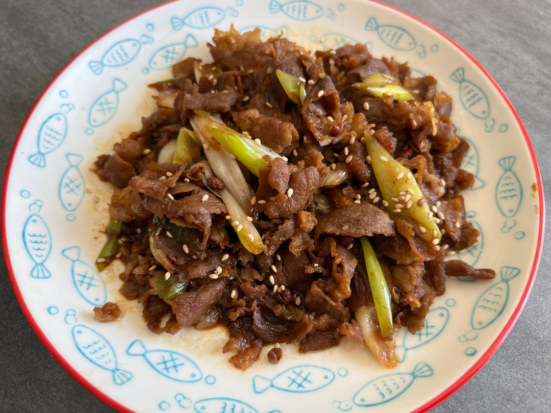 炒了20多年的葱爆羊肉