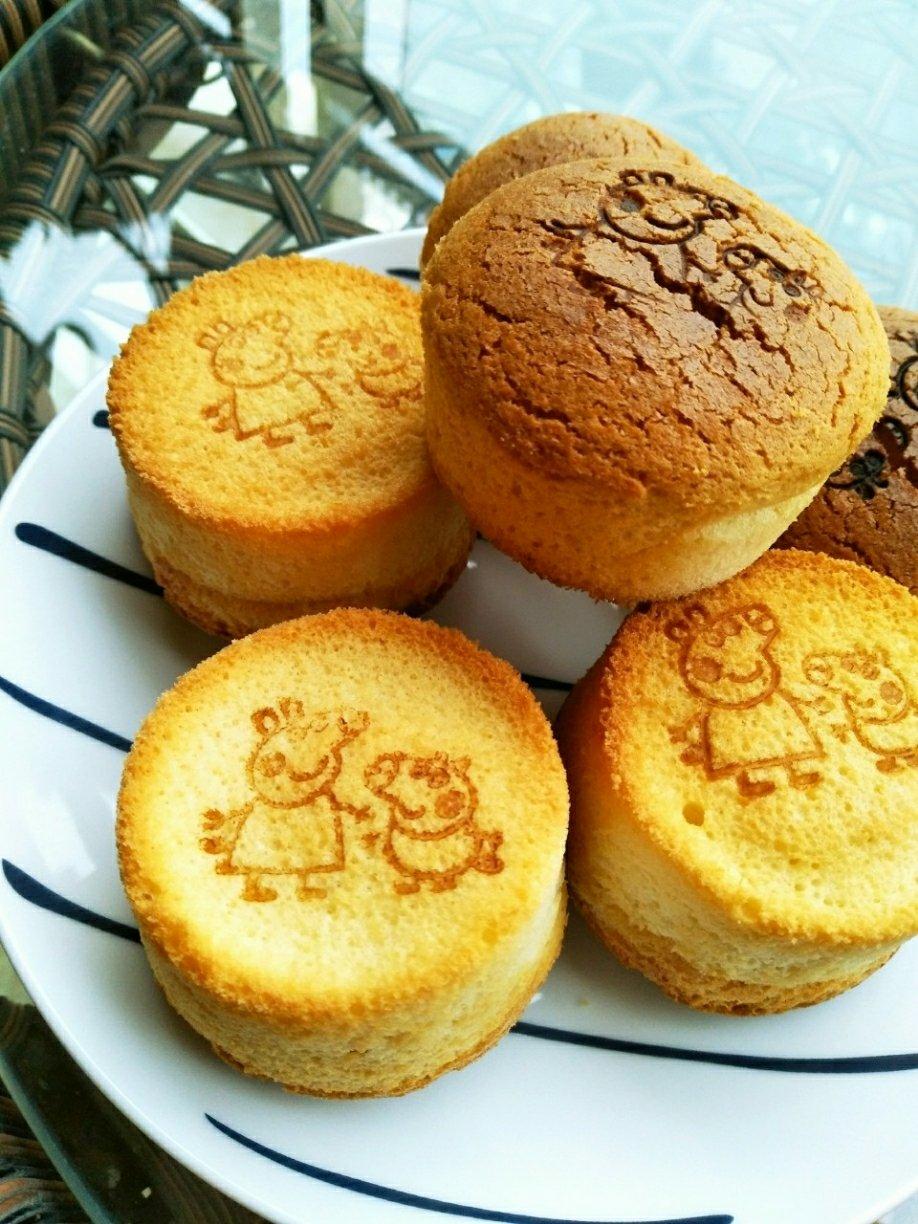 爱上烘培时光做的纸杯戚风蛋糕