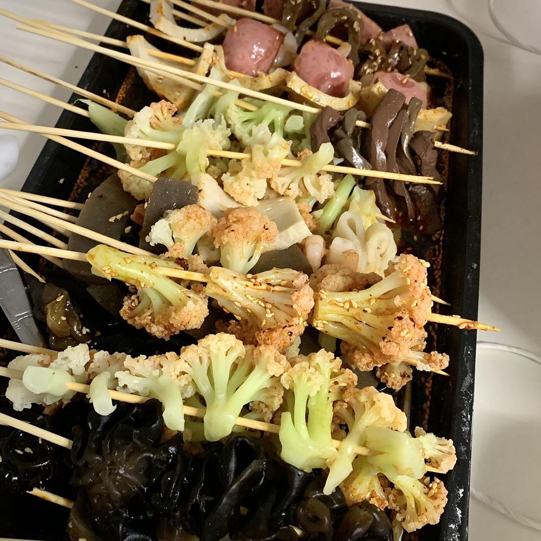 最适合夏天吃的冷锅串串（家庭简易版钵钵鸡）