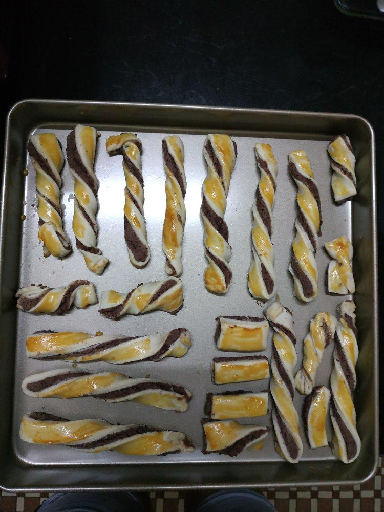 豆沙扭扭酥