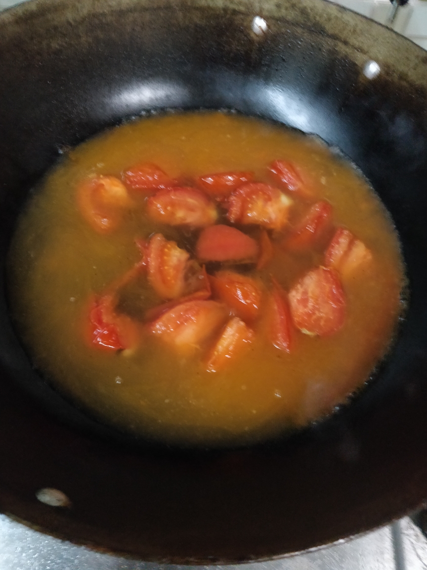 超浓郁的西红柿鸡蛋汤的做法 步骤12