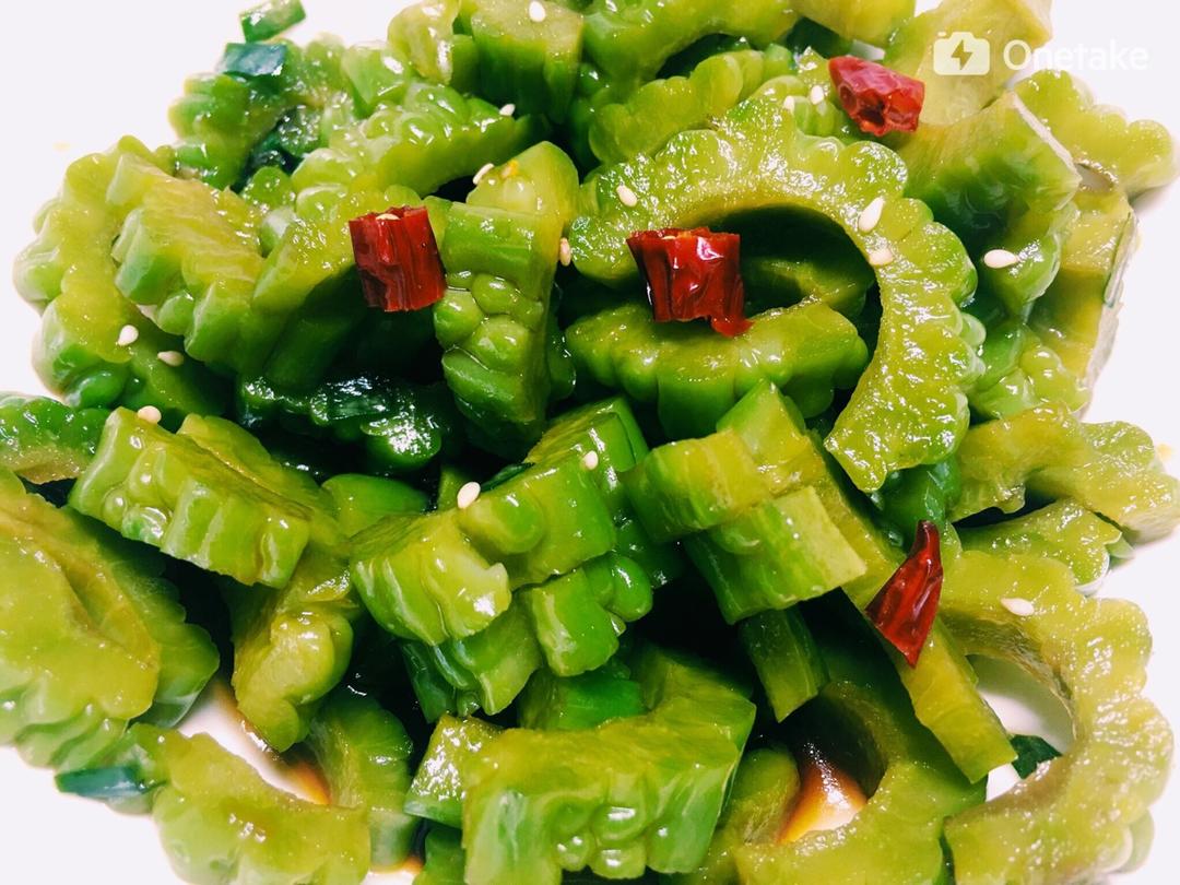 凉拌苦瓜